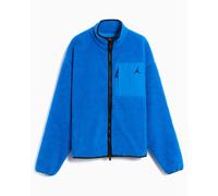 Forro polar Relaxed Jordan Flight Mountainside Faux Fur para hombre Azul M