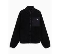 Forro polar Relaxed Jordan Flight Mountainside Faux Fur para hombre Negro XS