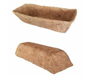 Forro redondo de fibra de coco para colgar cestas de flores que apoyan el entorno transpirable de la raíz y la estabilidad (30 pulgadas)