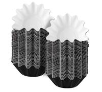 Forros calentadores de cera reutilizables, color negro, 50 unidades, calentadores de velas, bandejas de cera a prueba de fugas para calentadores de velas, quemadores, ceras perfumadas