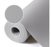 Forros de estante de color gris claro para armarios de cocina, forro de cajón no adhesivo para baño, forros impermeables de refrigerador para estantes, alfombrillas de plástico para nevera, forro de
