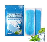 Forros de frente, vendajes de térmico para jóvenes, paquete de parches de enfriamiento cómodo de 1.9 x 4.7 pulgadas, reductor instantáneo de molestias para compresas físicas portátiles, equipo