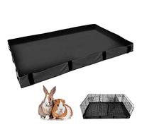 Forros de Jaula de Conejillo de Indias de 47 x 24 Pulgadas, Impermeable, Parte Inferior de Lona Duradera para Rejillas, hábitat, Parte Inferior de Jaula de Animales pequeños