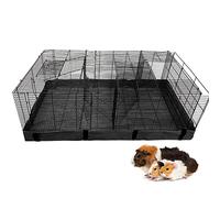 Forros de Jaula de Conejillo de Indias para hámster, Almohadillas Lavables de Conejillo de Indias,Impermeable,Parte Inferior de Tela Oxford para Jaula de hábitat de Mascotas, Jaula no incluida