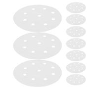 Forros de Papel para Vaporera Redondos de Silicona, Blancos | Perforados, Desechables y Limpios, para Dumplings y Bao Buns en Cocción al Vapor Doméstica