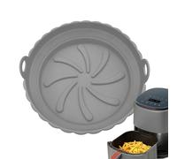 Forros de silicona para cesta de freidora de aire, bandeja reutilizable para hornear | Cuenco antiadherente para freír servir comidas saludables