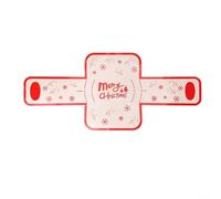 Forros de silicona reutilizables para pan, no resistentes al calor (rojo)