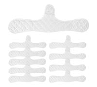 Forros de sujetador de algodón lavables - Almohadillas que absorben el sudor debajo del pecho, 10 piezas inserciones de toallas para senos para suministros de lactancia | Días calurosos, co