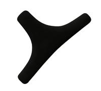 Forros de Sujetador para el Sudor - Almohadillas absorbentes Reutilizables | Protección Lavable bajo los Senos - Tejido y, solución cómoda de absorción del Sudor para Mujer, Negro, Se