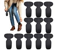 Forros de talón para zapatos de mujer, 6 pares de relleno de protección cómoda | Prevención de la fricción antideslizante agarre en el talón | para hombres y mujeres, tobillo trasero, botas formales