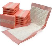 Forros extra grandes superabsorbentes contorneados estilo hospitalario - 7 x 14 pulgadas - Almohadillas de maternidad - Forros de incontinencia (20)