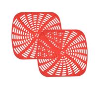 Forros para freidora de aire - Alfombrilla reutilizable de silicona de grado alimenticio | Alfombra antiadherente resistente al calor, accesorios Ninja Foodi, horno de cocción, bandeja, Gadget d