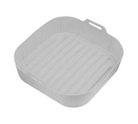 Forros para freidora de aire, tapetes antiadherentes con asa, insertos cuadrados para cesta de freidora de aire, para horno, microondas, pizza, verduras, pasteles, patatas fritas, aperitivos, cocina