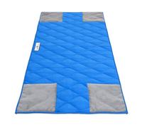 Forros para jaulas de cobayas PopCorner inspirados en Paws | Almohadilla Absorbente para orina con Esquinas reforzadas y Base Impermeable (Medio Oeste, Azul)