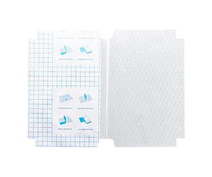 Forros para Libros Autoadhesivo Transparentes Cubiertas Protectoras de libros y cuadernos Paquete de 10 Cubiertas de Encuadernación B5