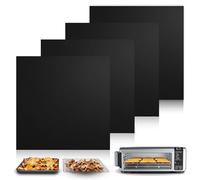 Forros reutilizables para horno tostador para freidora de aire Ninja resistente al calor, paquete de 4