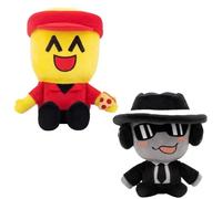 Forsaken Chance - Juego de 2 peluches para niños y niñas