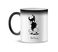 Forsca Hollow Void Hollow Knight Taza de Cerámica Para Té y Café, 300ml, Mágica, Blanca, Rosa, Negra 330ml