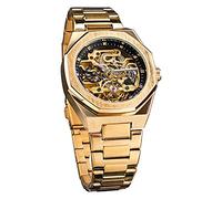 FORSINING 2025 Fashion Luxury Skeleton Retro Vintage Designer Openwork Automatic Mechanical Men Wrist Watch