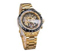 FORSINING Bisel Reloj de Oro Diseño Deportivo Mecánico Hombres Relojes De Diseño De Lujo Reloj De Diseñador Para Hombre Reloj Esqueleto Automático