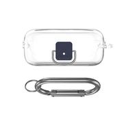 (forSonyWF-C510, Transparent) TPU Protective Case for Sony WF C510 - Waterproof Earphone Cover with Keychain - Dust Proof