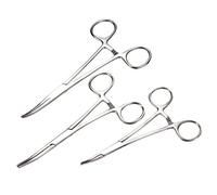 Forspero Pinzas De Enfermería Rectas Curvas Autoblocantes De Acero Inoxidable 12,5/14 / 16Cm - 16cm