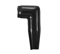 Forspero Protector eléctrico del Cable del cabrestante del Motor de Arranque Terminal Negro/Amarillo/Rojo Cubierta de Goma - Rojo