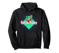 Fort-de-France Martinica Retro Vacaciones Vintage Caribe Sudadera con Capucha