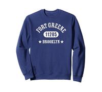FORT GREENE Brooklyn NY 11205 Diseño atlético clásico Sudadera