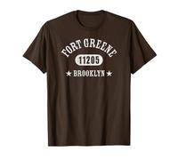FORT GREENE Brooklyn NY 11205 Diseño atlético con detalles Camiseta