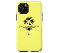 Fort Lauderdale, Florida, Estados Unidos Palmeras Carcasa para iPhone 11 Pro