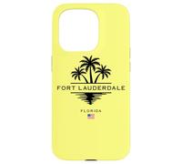 Fort Lauderdale, Florida, Estados Unidos Palmeras Carcasa para iPhone 15 Pro