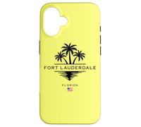 Fort Lauderdale, Florida, Estados Unidos Palmeras Carcasa para iPhone 16