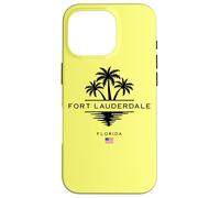 Fort Lauderdale, Florida, Estados Unidos Palmeras Carcasa para iPhone 16 Pro