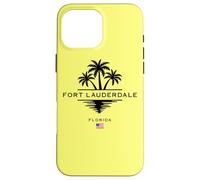 Fort Lauderdale, Florida, Estados Unidos Palmeras Carcasa para iPhone 16 Pro MAX