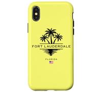 Fort Lauderdale, Florida, Estados Unidos Palmeras Carcasa para iPhone X/XS