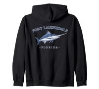 Fort Lauderdale Florida Marlin Design Florida Pesca Sudadera con Capucha