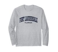 Fort Lauderdale Florida Vintage Manga Larga