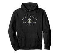 Fort Myers Florida - Fort Myers FL Anchor Sudadera con Capucha