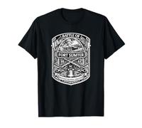 Fort Sumter Charleston Guerra Civil Batalla Estados Unidos Historia Americana Camiseta