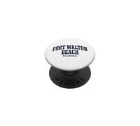 Fort Walton Beach Florida Vintage PopSockets PopGrip Adhesivo