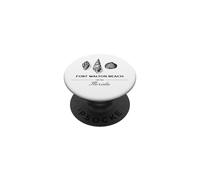 Fort Walton Beach Shell Casa o Chalet PopSockets PopGrip Adhesivo