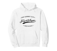 Fort Wayne Indiana IN Summit City para Hombres y Mujeres Sudadera con Capucha