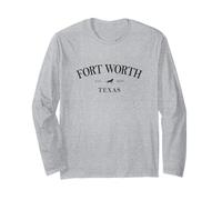 Fort Worth Texas | Impresión gráfica de Fort Worth TX | Manga Larga