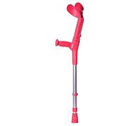 Forta Bastón inglés muleta BCR-N infantil de aluminio, doble regulación coral