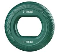 Fortalecedor de agarre de mano, ejercitador de dedos, entrenador de palma para construcción muscular, anillos de silicona con resistencia ajustable, equipo de fitness, herramienta de muñeca para