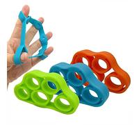 Fortalecedor de Agarre de Mano, Entrenador de Dedos,Bandas de Resistencia de la Mano para Estiradores de Dedos, Entrenador de Fuerza de Agarre,para Entrenamiento de Fuerza