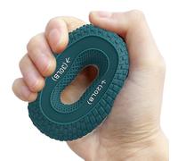 Fortalecedor de agarre de mano, Entrenador de fuerza del antebrazo,Dispositivos de fortalecimiento de la mano con anillo de silicona con pinza de textura de neumático - Dispositivo de agarre manual co