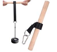 Fortalecedor De Antebrazo | Rodillo De Muñeca Para Antebrazo Con Mango De Madera | Equipo De Ejercicio Para Brazos Adultos Hombres Mujeres - Para Extensión Recuperación Músculo Articular Y Entrenamien