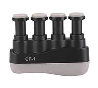 Fortalecedor de los Dedos, Mejorar la Destreza y Fuerza en Dedos, Manos, Antebrazos para Músicos, Escaladores, Juegos, Trabajo Manual, Diseño Gráfico Negro